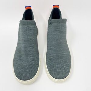 Rothy's The Chelsea Women's Fog Melange Pull On Ankle Boots Shoes